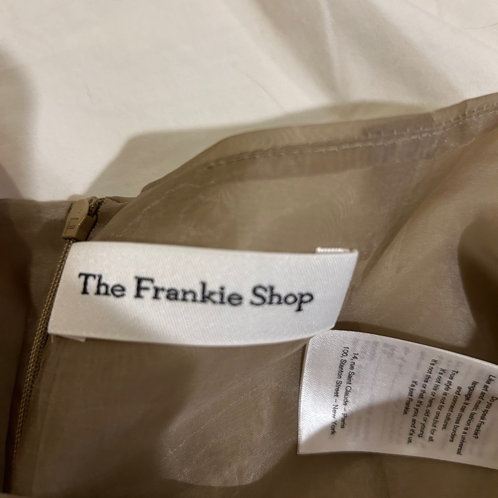 The Frankie Shop Beige Sheer Maxi Skirt - Picture 6 of 8